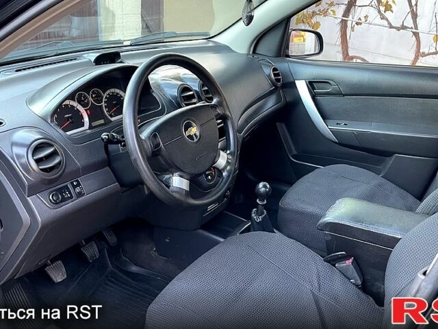 Черный Шевроле Авео, объемом двигателя 1.5 л и пробегом 191 тыс. км за 3600 $, фото 11 на Automoto.ua