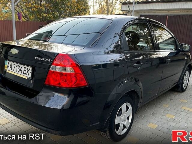 Черный Шевроле Авео, объемом двигателя 1.5 л и пробегом 191 тыс. км за 3600 $, фото 3 на Automoto.ua