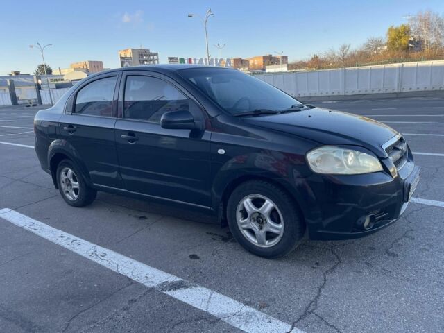 Черный Шевроле Авео, объемом двигателя 1.5 л и пробегом 250 тыс. км за 2900 $, фото 3 на Automoto.ua