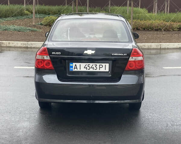 Черный Шевроле Авео, объемом двигателя 1.5 л и пробегом 250 тыс. км за 2850 $, фото 2 на Automoto.ua