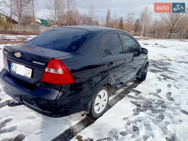 Черный Шевроле Авео, объемом двигателя 1.4 л и пробегом 172 тыс. км за 4800 $, фото 7 на Automoto.ua