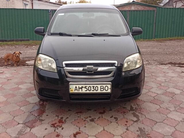 Черный Шевроле Авео, объемом двигателя 1.5 л и пробегом 187 тыс. км за 3332 $, фото 1 на Automoto.ua