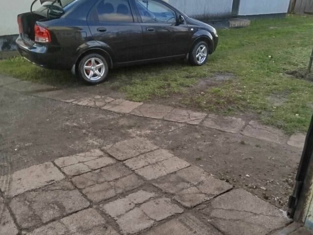 Черный Шевроле Авео, объемом двигателя 1.5 л и пробегом 193 тыс. км за 3000 $, фото 9 на Automoto.ua