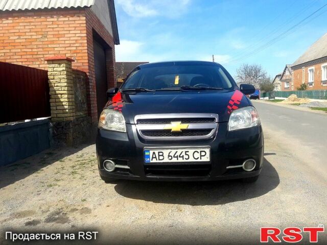 Черный Шевроле Авео, объемом двигателя 1.5 л и пробегом 225 тыс. км за 3300 $, фото 3 на Automoto.ua
