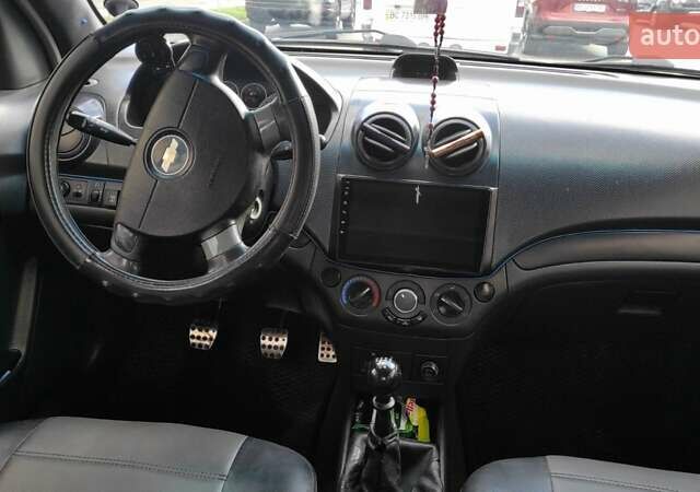 Черный Шевроле Авео, объемом двигателя 1.5 л и пробегом 221 тыс. км за 3300 $, фото 15 на Automoto.ua