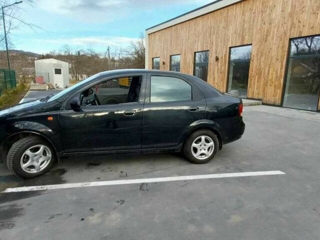 Черный Шевроле Авео, объемом двигателя 1.5 л и пробегом 327 тыс. км за 3450 $, фото 2 на Automoto.ua