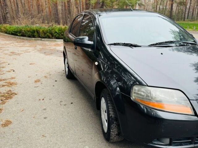 Черный Шевроле Авео, объемом двигателя 1.5 л и пробегом 74 тыс. км за 2480 $, фото 1 на Automoto.ua