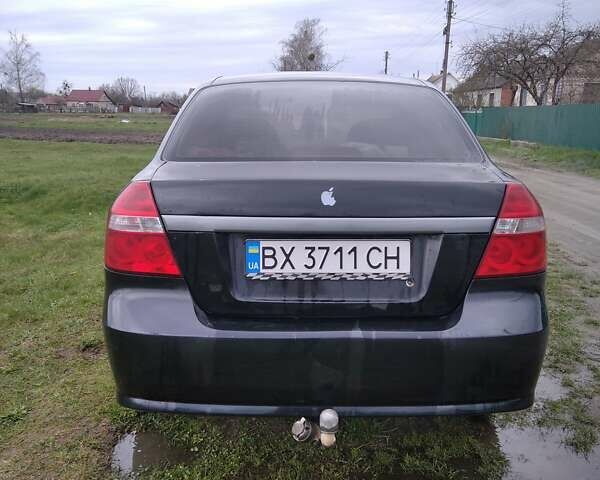 Черный Шевроле Авео, объемом двигателя 1.5 л и пробегом 240 тыс. км за 3000 $, фото 5 на Automoto.ua