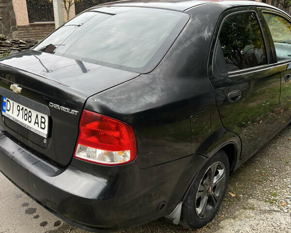 Чорний Шевроле Авео, об'ємом двигуна 1.5 л та пробігом 185 тис. км за 2150 $, фото 1 на Automoto.ua