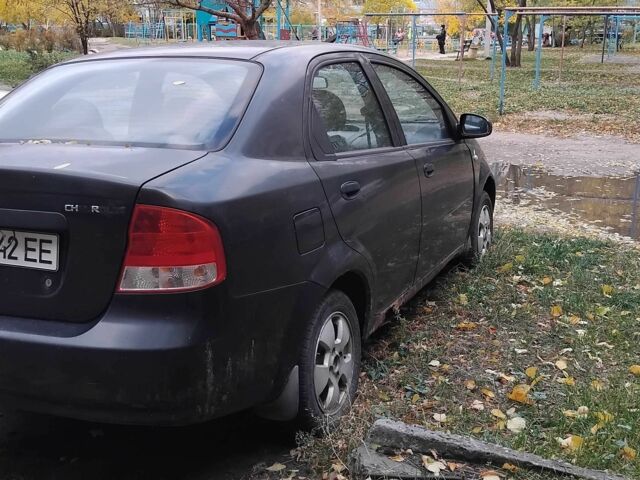 Черный Шевроле Авео, объемом двигателя 1.5 л и пробегом 3 тыс. км за 833 $, фото 1 на Automoto.ua