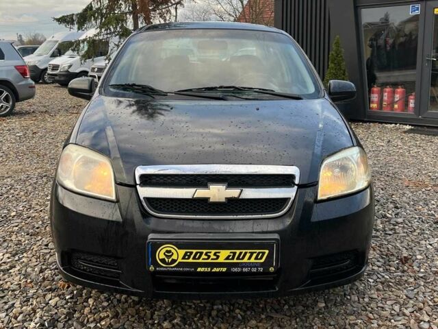 Черный Шевроле Авео, объемом двигателя 1.5 л и пробегом 216 тыс. км за 3100 $, фото 1 на Automoto.ua