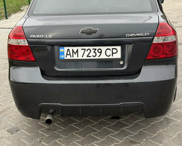 Шевроле Авео 2006 в Житомире на Automoto.ua Черный Шевроле Авео, объемом двигателя 1.5 л и пробегом 227 тыс. км за 4700 $, фото 7 на Automoto.ua