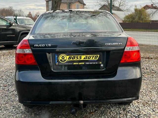 Черный Шевроле Авео, объемом двигателя 1.5 л и пробегом 216 тыс. км за 3100 $, фото 5 на Automoto.ua
