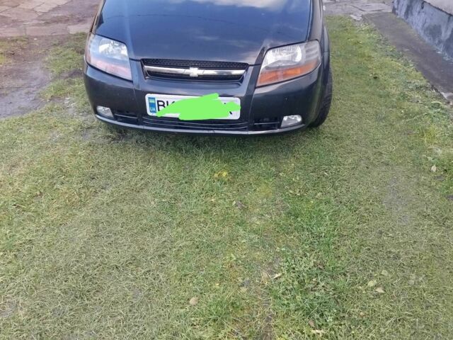 Черный Шевроле Авео, объемом двигателя 1.5 л и пробегом 193 тыс. км за 3000 $, фото 4 на Automoto.ua