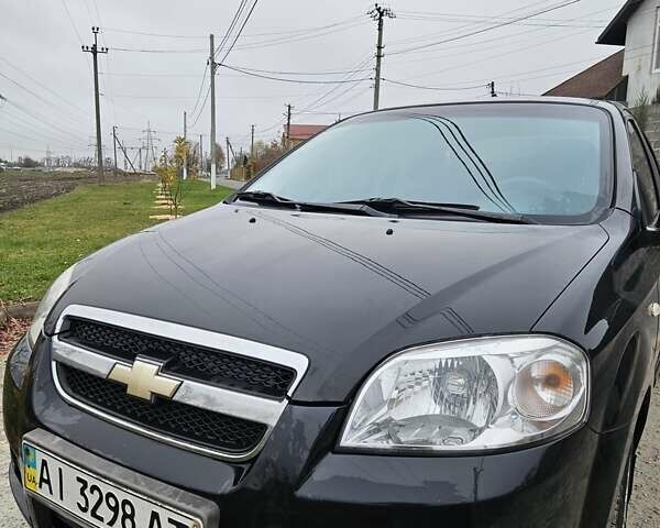 Черный Шевроле Авео, объемом двигателя 1.5 л и пробегом 179 тыс. км за 4000 $, фото 9 на Automoto.ua
