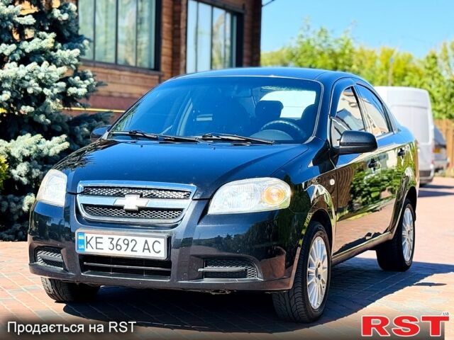 Черный Шевроле Авео, объемом двигателя 1.5 л и пробегом 180 тыс. км за 4499 $, фото 3 на Automoto.ua
