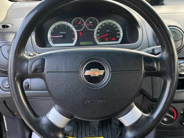 Черный Шевроле Авео, объемом двигателя 1.5 л и пробегом 216 тыс. км за 3100 $, фото 11 на Automoto.ua