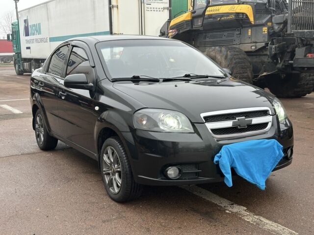 Чорний Шевроле Авео, об'ємом двигуна 1.4 л та пробігом 216 тис. км за 4500 $, фото 1 на Automoto.ua