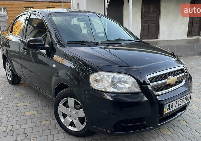 Черный Шевроле Авео, объемом двигателя 1.5 л и пробегом 193 тыс. км за 3800 $, фото 13 на Automoto.ua