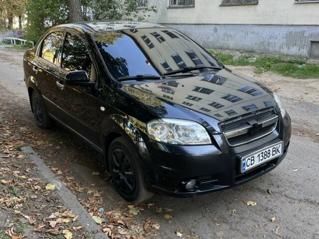 Черный Шевроле Авео, объемом двигателя 1.5 л и пробегом 200 тыс. км за 2950 $, фото 1 на Automoto.ua