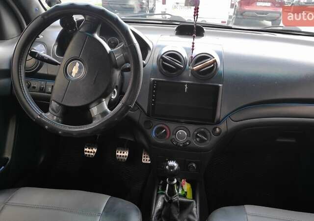 Черный Шевроле Авео, объемом двигателя 1.5 л и пробегом 221 тыс. км за 3300 $, фото 10 на Automoto.ua