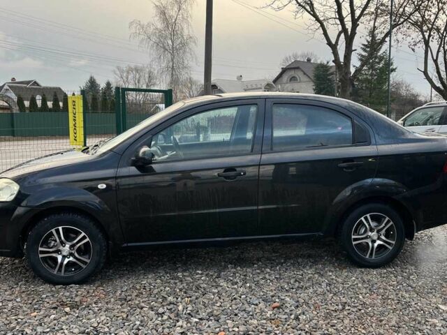 Черный Шевроле Авео, объемом двигателя 1.5 л и пробегом 216 тыс. км за 3100 $, фото 3 на Automoto.ua