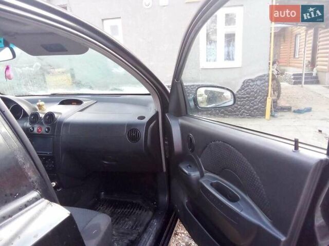 Черный Шевроле Авео, объемом двигателя 1.5 л и пробегом 188 тыс. км за 3600 $, фото 3 на Automoto.ua