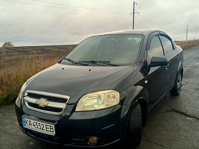 Черный Шевроле Авео, объемом двигателя 1.5 л и пробегом 290 тыс. км за 3300 $, фото 3 на Automoto.ua