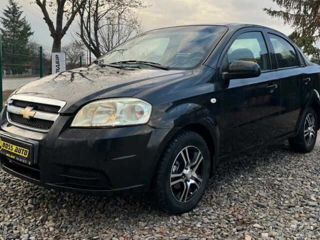 Черный Шевроле Авео, объемом двигателя 1.5 л и пробегом 216 тыс. км за 3100 $, фото 2 на Automoto.ua