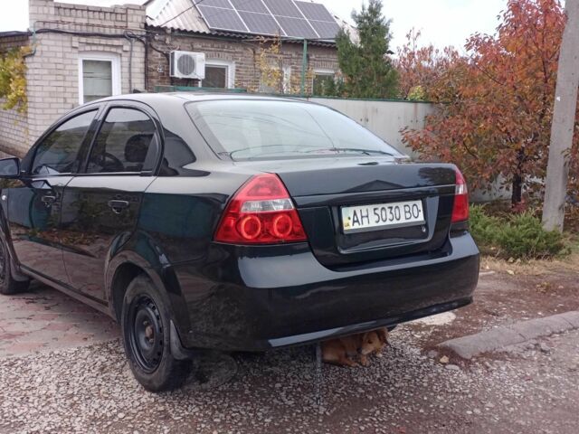 Черный Шевроле Авео, объемом двигателя 1.5 л и пробегом 187 тыс. км за 3332 $, фото 4 на Automoto.ua