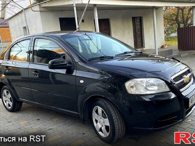 Черный Шевроле Авео, объемом двигателя 1.5 л и пробегом 191 тыс. км за 3600 $, фото 5 на Automoto.ua