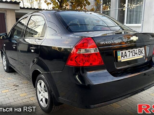 Черный Шевроле Авео, объемом двигателя 1.5 л и пробегом 191 тыс. км за 3600 $, фото 2 на Automoto.ua
