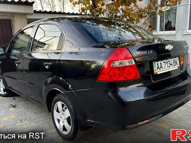Черный Шевроле Авео, объемом двигателя 1.5 л и пробегом 191 тыс. км за 3600 $, фото 6 на Automoto.ua