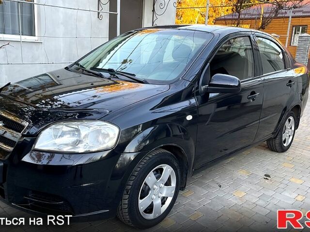 Черный Шевроле Авео, объемом двигателя 1.5 л и пробегом 191 тыс. км за 3600 $, фото 1 на Automoto.ua