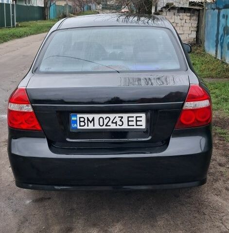 Черный Шевроле Авео, объемом двигателя 1.5 л и пробегом 216 тыс. км за 4000 $, фото 4 на Automoto.ua