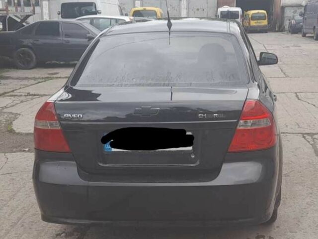 Черный Шевроле Авео, объемом двигателя 1.5 л и пробегом 186 тыс. км за 3000 $, фото 1 на Automoto.ua