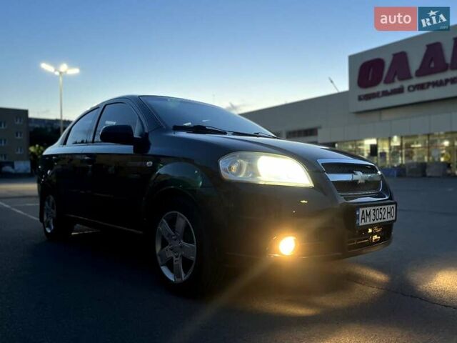 Черный Шевроле Авео, объемом двигателя 1.5 л и пробегом 230 тыс. км за 4200 $, фото 42 на Automoto.ua
