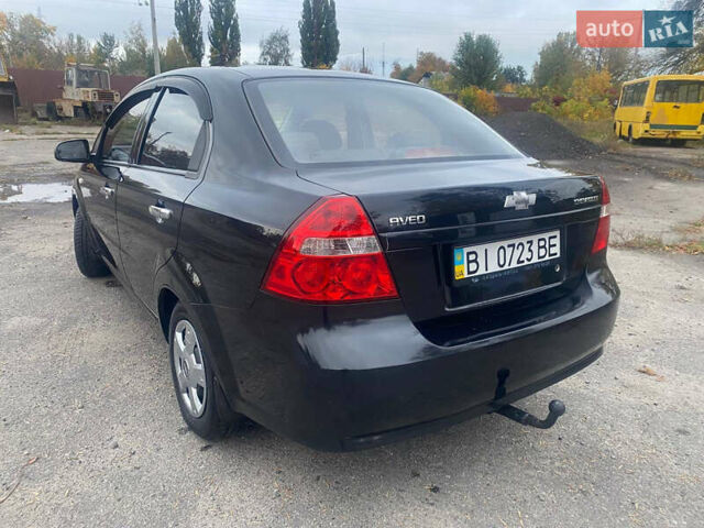Черный Шевроле Авео, объемом двигателя 1.5 л и пробегом 130 тыс. км за 4500 $, фото 2 на Automoto.ua