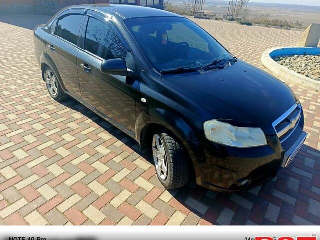 Черный Шевроле Авео, объемом двигателя 1.5 л и пробегом 185 тыс. км за 4100 $, фото 1 на Automoto.ua