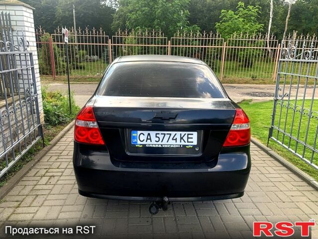 Черный Шевроле Авео, объемом двигателя 1.5 л и пробегом 180 тыс. км за 2850 $, фото 2 на Automoto.ua