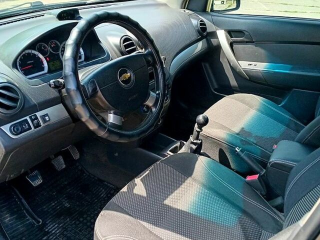 Черный Шевроле Авео, объемом двигателя 1.5 л и пробегом 188 тыс. км за 4250 $, фото 8 на Automoto.ua