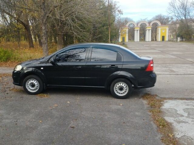 Черный Шевроле Авео, объемом двигателя 1.5 л и пробегом 187 тыс. км за 3450 $, фото 2 на Automoto.ua