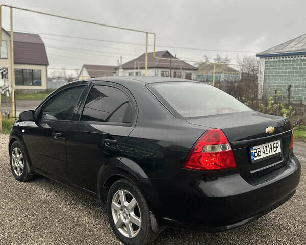 Черный Шевроле Авео, объемом двигателя 1.5 л и пробегом 250 тыс. км за 3600 $, фото 3 на Automoto.ua