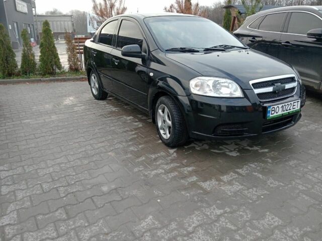 Черный Шевроле Авео, объемом двигателя 1.5 л и пробегом 181 тыс. км за 3450 $, фото 6 на Automoto.ua