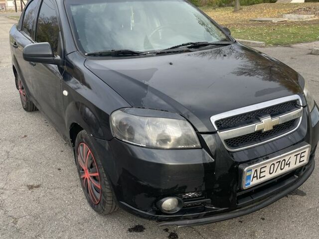 Черный Шевроле Авео, объемом двигателя 1.5 л и пробегом 200 тыс. км за 3200 $, фото 5 на Automoto.ua