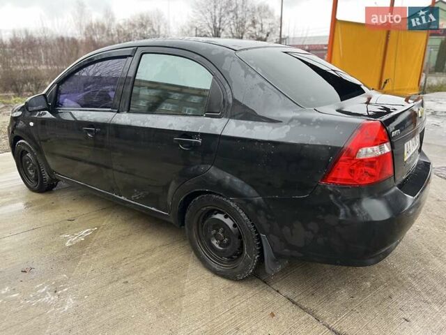 Черный Шевроле Авео, объемом двигателя 1.5 л и пробегом 210 тыс. км за 3200 $, фото 3 на Automoto.ua