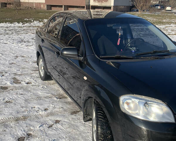 Черный Шевроле Авео, объемом двигателя 1.5 л и пробегом 127 тыс. км за 4300 $, фото 1 на Automoto.ua