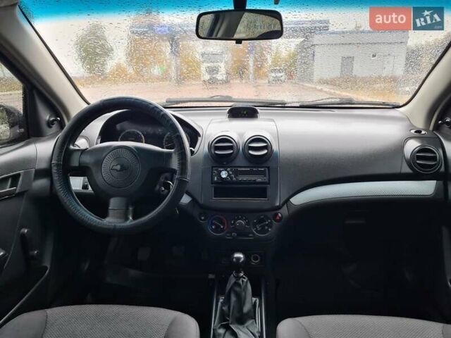 Черный Шевроле Авео, объемом двигателя 1.5 л и пробегом 213 тыс. км за 4300 $, фото 22 на Automoto.ua