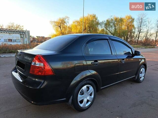 Черный Шевроле Авео, объемом двигателя 1.5 л и пробегом 275 тыс. км за 4300 $, фото 4 на Automoto.ua