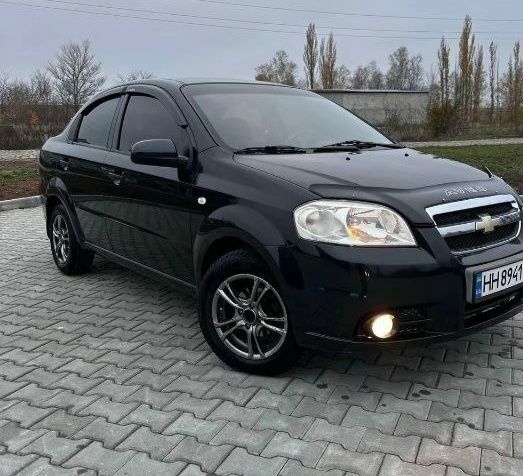 Черный Шевроле Авео, объемом двигателя 1.5 л и пробегом 85 тыс. км за 5500 $, фото 7 на Automoto.ua